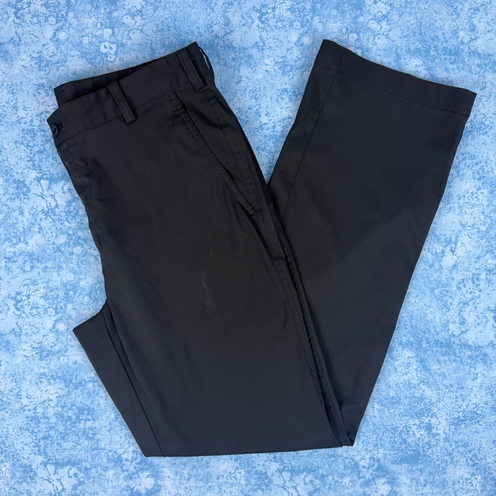 Nike Golf Dri-FIT Pants Mens 32x31 Black Performance Trousers